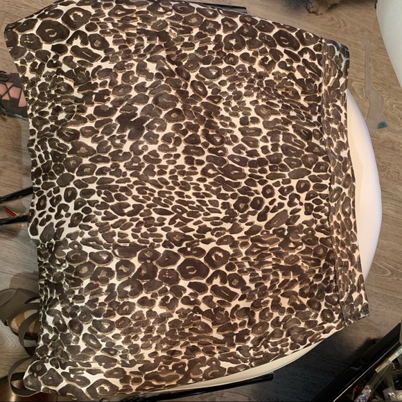 Loft leopard Mini Skirt final price - Picture 5 of 8